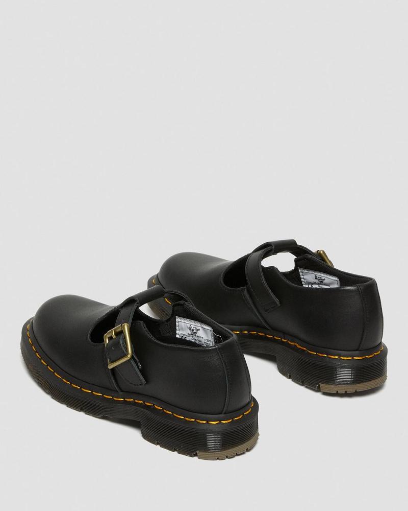 Dr Martens Polley Slip Resistant Arbeidssko Dame Svarte | Norge 394OKI